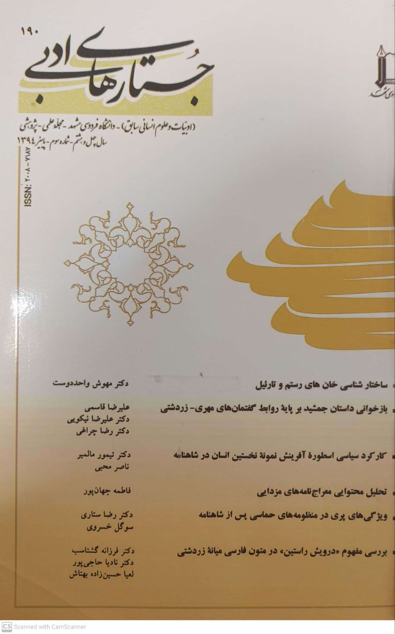 جستارهای نوین ادبی