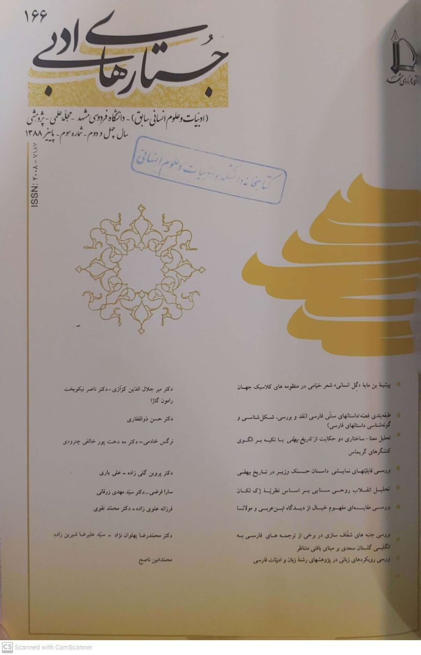 جستارهای نوین ادبی